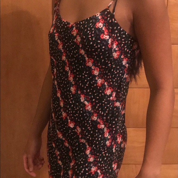 Free People NWT Floral Slip Dress Medium - Picture 2 of 12